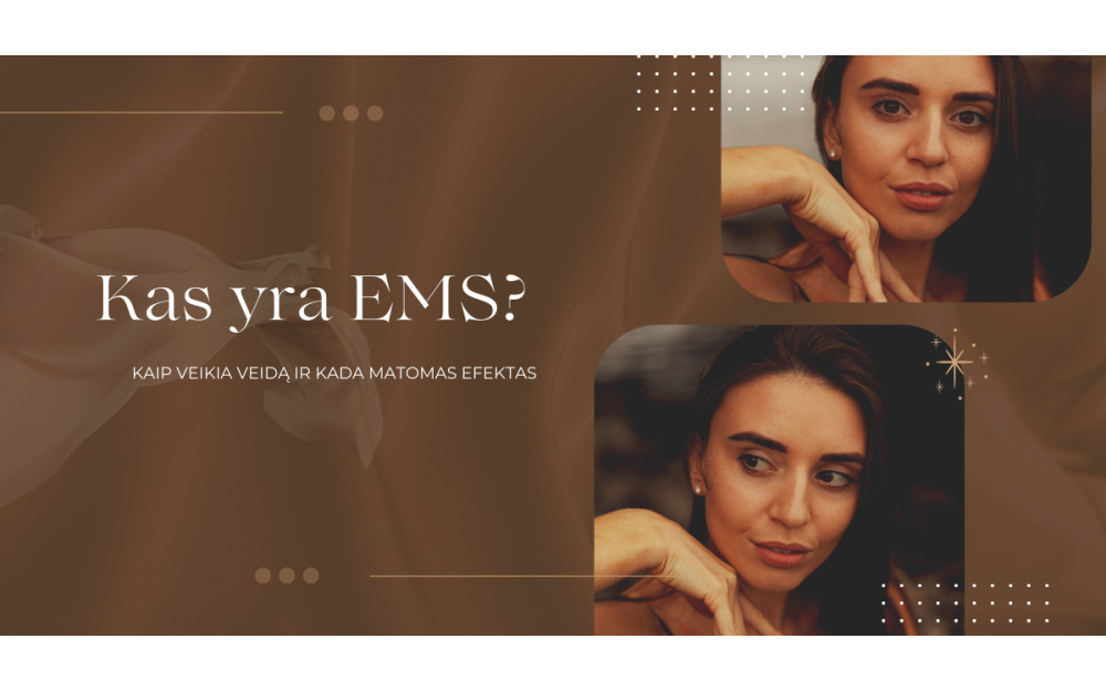 Kas yra EMS? Kaip veikia veidą ir kada matomas efektas